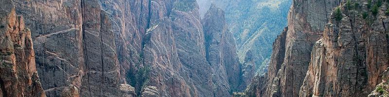  Black Canyon of the Gunnison, 20 miles away